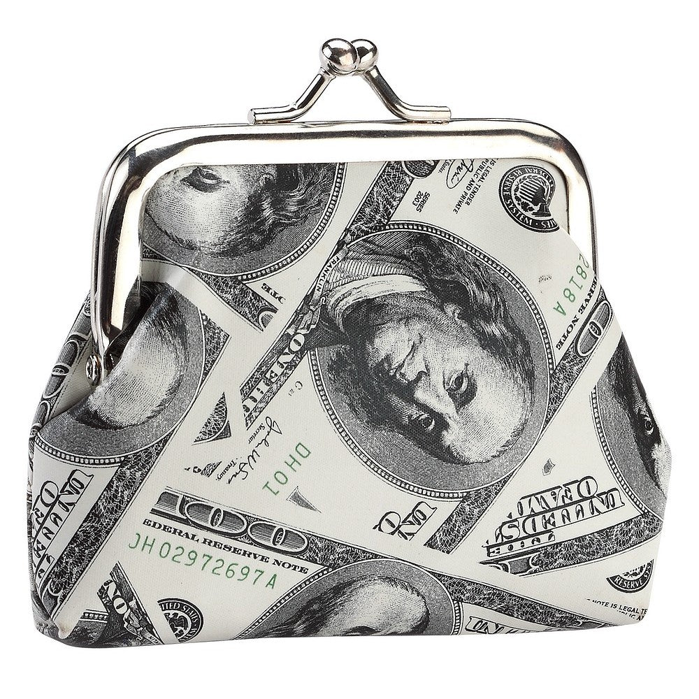 100 Dollar Bill Coin Pouch