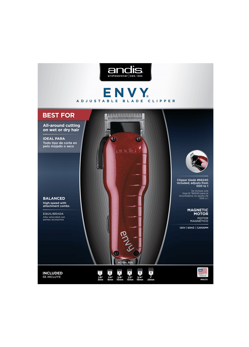 Andis Envy Adjustable Blade Clipper