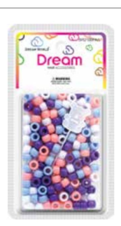 Dream World/ Chloe Round Hair Beads