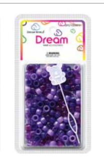 Dream World/ Chloe Round Hair Beads