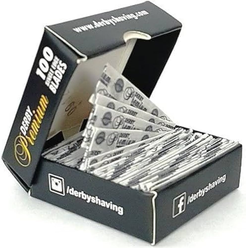 Derby Premium Half Blades- 100pcs