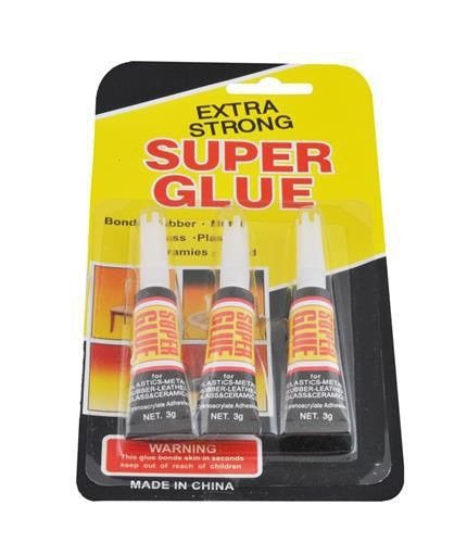 Extra Strong Super Glue- 3pcs