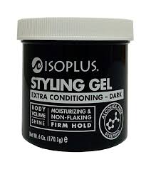 Isoplus Styling Gel- Extra Conditioning Dark 6oz