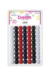 Dream World/ Chloe Round Hair Beads