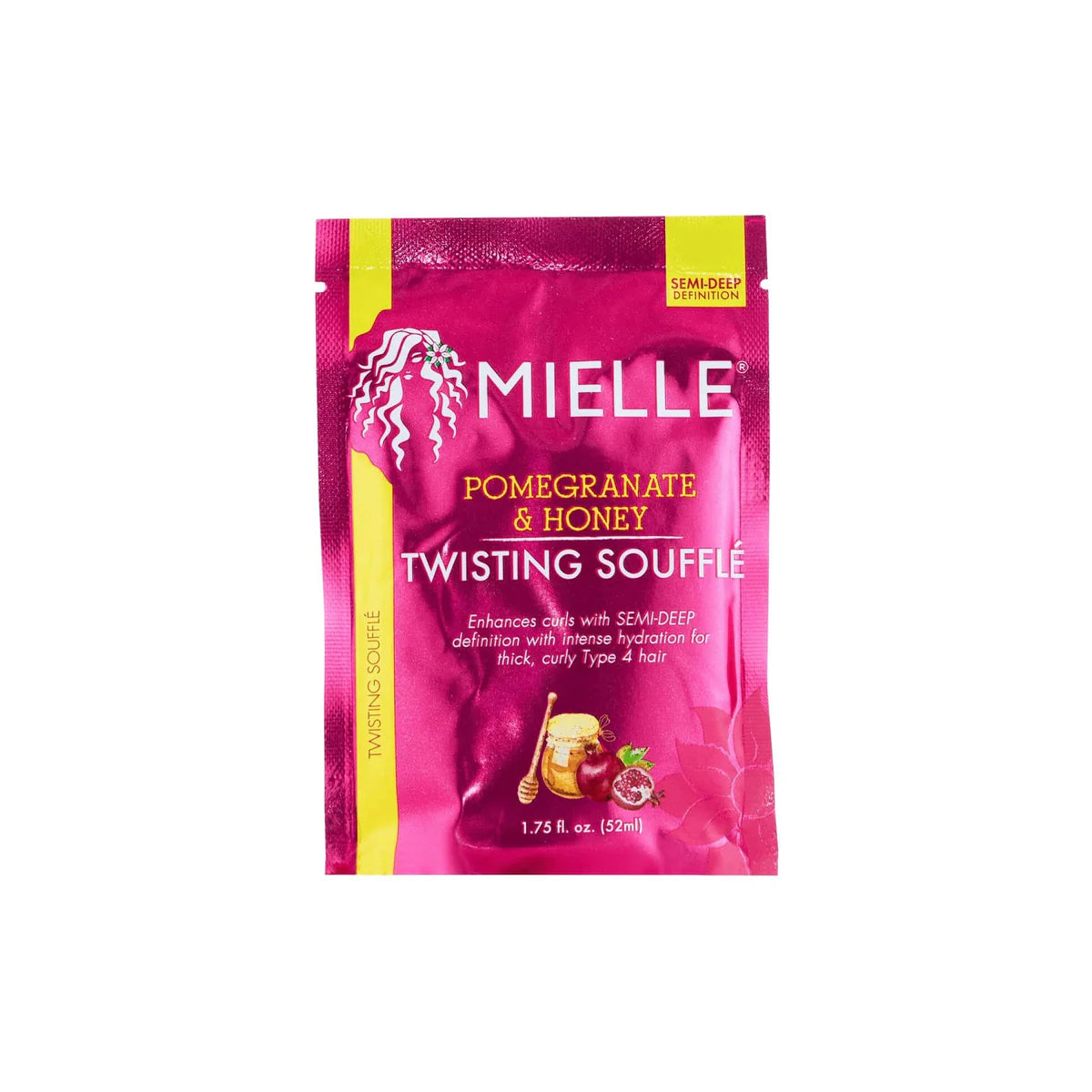 Mielle Pomegranate & Honey Twisting Souffle Packets- 1.75oz