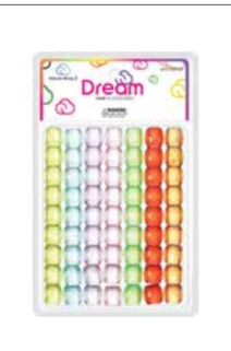 Dream World/ Chloe Round Hair Beads