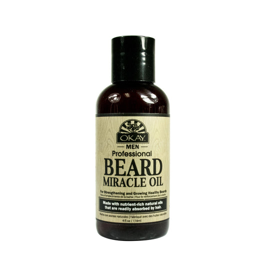 Okay Men's Beard Miracle Oil- (4oz)