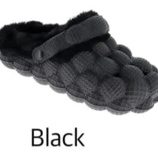 Bubble Slides w/Inside Fur (Golf-Fur Shoes)