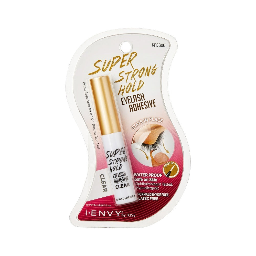 iEnvy Super Strong Hold Eyelash Adhesive (Waterproof)- .18oz