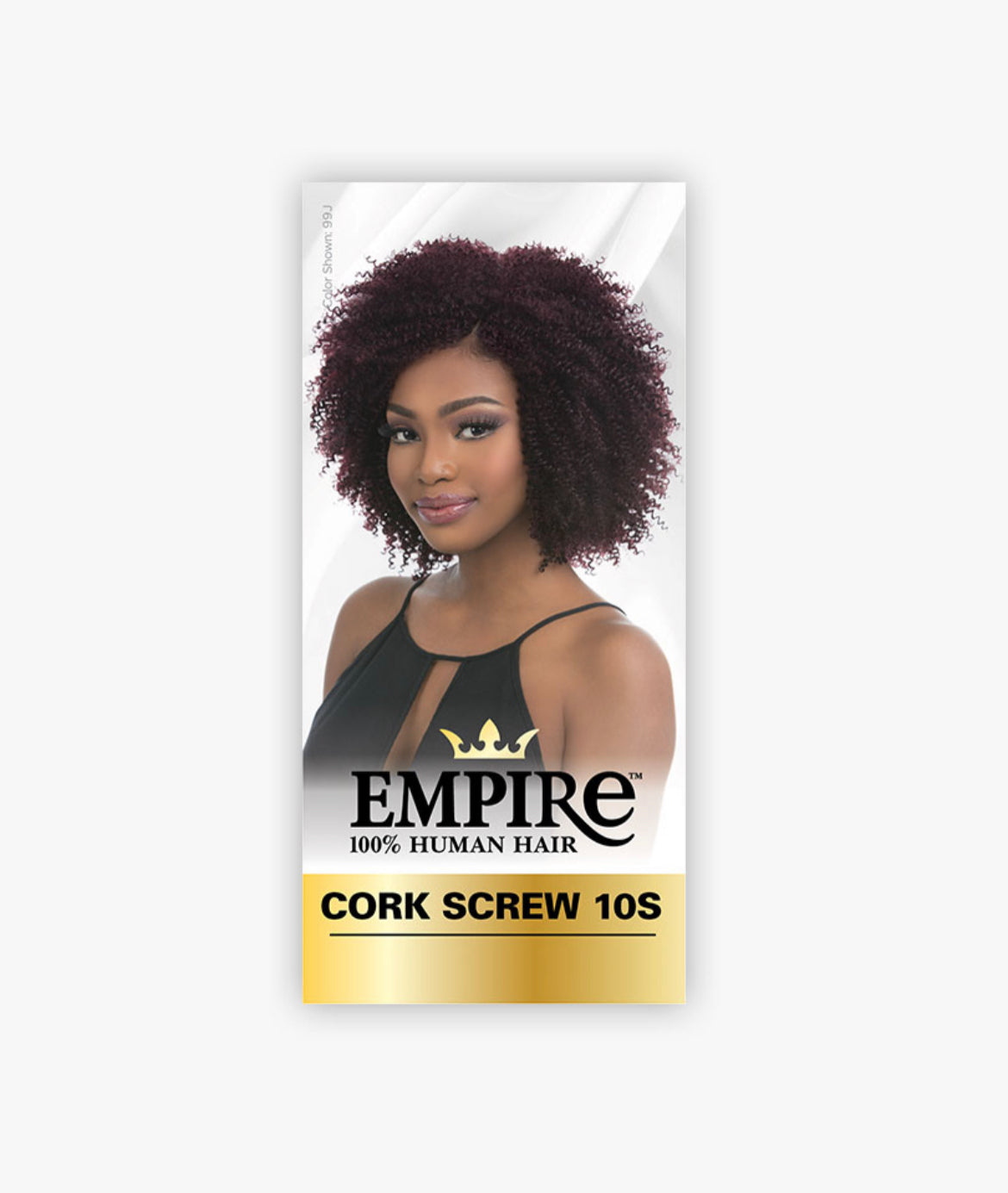 Empire 100% Human Hair Cork Screw 10s Bundles- 3pcs